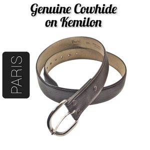 PARIS - Genuine Cowhide on Kemilon Men's Belt